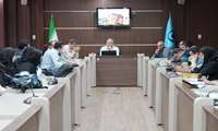 برگزاری جلسه بررسی وضعیت پیشرفت پایان نامه دانشجویان HSE